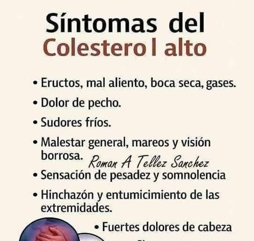Cómo detectar posibles señales de colesterol alto antes de que afecte tu salud