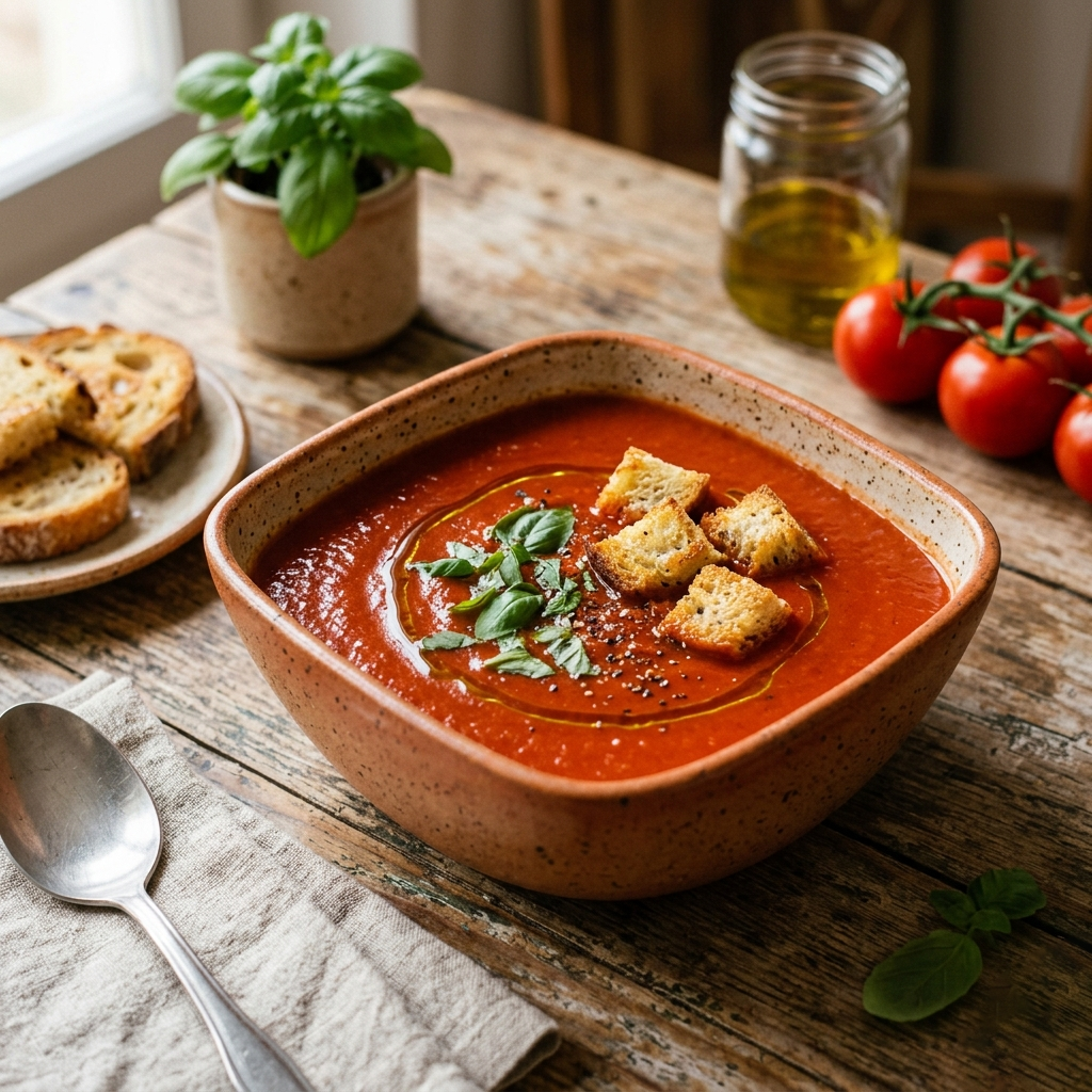 Sopa de Tomate Tradicional
