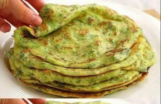 Panqueques de Zucchini y Kéfir