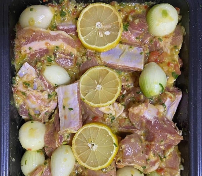 Costelinha de Porco no Forno