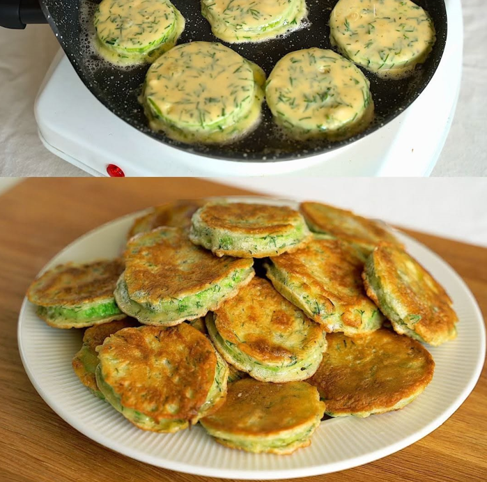 Panqueques de Calabacín de Mamá
