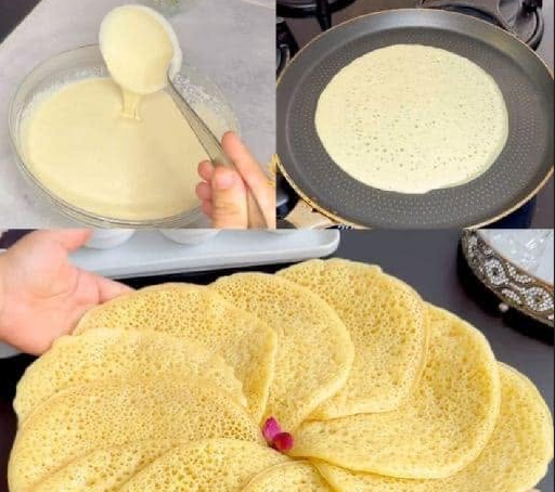 Baghrir Panqueques de Sémola